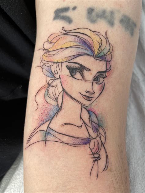 elsa tattoo